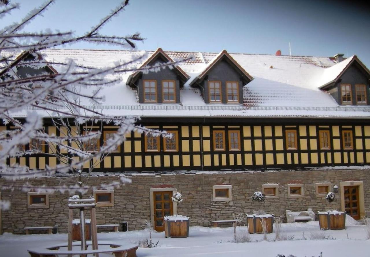 Naturhotel Etzdorfer Hof Schoenburg Exterior foto